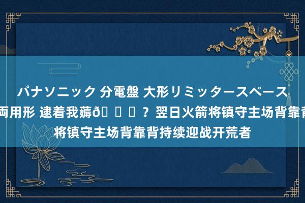 パナソニック 分電盤 大形リミッタースペース付 露出・半埋込両用形 逮着我薅😅？翌日火箭将镇守主场背靠背持续迎战开荒者